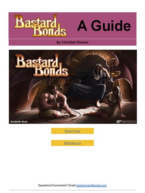 bastard bonds guide